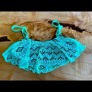 Malibu Dream Girl Bikini Ruffle Top